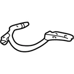 Genuine Mercedes-benz Oe Hinge Bracket 202-750-03-28. Fixed Price $89.84.