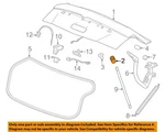 Gm Oem 10-24 Ats Lid Components-trunk Bumper 13269049. Fixed Price $38.54.