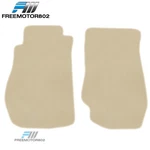 Fits 03-09 Nissan 350Z Anti-slip Floor Mat Nylon Beige Carpet 2PC Left Right. Fixed Price $29.99.