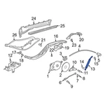 For Porsche Boxster 1997-2004 98656157901 Left Convertible Top Strut. Fixed Price $365.00.