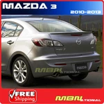10-13 Mazda Sedan Rear Trunk Deck Mounted Lip Spoiler Painted 16W Black Mica. Fixed Price $264.29.