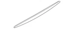 Genuine Infiniti Deck Lid Molding 84860-4GA2A. Fixed Price $232.29.