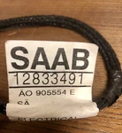 2007 Saab 93 Convertible Trunk Wire Cable Harness 12833491 Oem. Fixed Price $50.00.