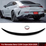 Glossy Black CLE53 Style Trunk Spoiler For 24+ Mercedes CLE300 CLE450 Coupe C236. Fixed Price $74.28.