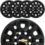 20-26 Chevy Silverado 2500 3500 Ltz 18" Black Wheel Skins Rim Covers Hub Caps. Fixed Price $139.99.