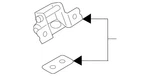 Genuine Mazda Lift-gate Hinge TK48-62-210D. Fixed Price $39.31.