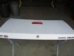 1987 Toyota Celica Convertible Trunk Lid (WHITE-040)(FLAWS). Fixed Price $142.45.