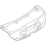 Genuine Bmw Trunk Lid Trim Panel 51-49-7-263-984 New. Fixed Price $118.91.