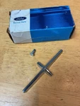 1970-72 Lincoln Continental Luggage Compartment Door Ornament D0VY-6542514-A. Fixed Price $50.00.