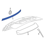 For Volkswagen Atlas 18-20 3CN853955C2ZZ Rear Liftgate Finish Panel. Fixed Price $312.80.