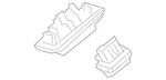 Genuine Mercedes-benz Release Handle 222-750-04-93. Fixed Price $81.28.