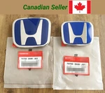 2X Blue Jdm Honda Front Grill And Rear Trunk Emblems Badge Fit 2006-2015 Civic. Fixed Price $46.70.
