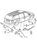 Genuine Mopar Lift-gate Wiring 4868637AC. Fixed Price $167.11.