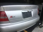 For 1997-2001 Audi A4 S4 Sedan Rear License Plate Bracket Abs 8D5827113C. Fixed Price $59.00.