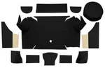 Oer A4079A01 Nylon Loop Trunk Carpet Set With Boards For 1967-68 Mustang. Fixed Price $254.10.