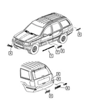 Genuine Mopar Dimensional Graphic 55156273AF. Fixed Price $45.40.