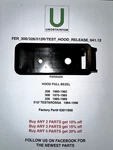 Fits/for Ferrari 208, 308, 328, 512R, F512M Testarossa Hood Pull Bezel. Fixed Price $100.00.