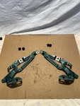 1999-2005 Vw Jetta Sedan Trunk Lid Hinges Pair Set Of Oem Bright Green Used. Fixed Price $75.50.