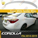 For 2014-2019 Toyota Corolla Oe Style Primed Super White Rear Trunk Wing Spoiler. Fixed Price $89.99.