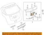 Gm Oem 13-22 Encore,terrain,trax Lift Gate Exterior Trim-rear Camera 42389646. Fixed Price $150.72.