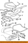 Used Deck Lid Fits: 1994 Pontiac Firebird Exc. Conv Trans Am Non-heated Gra. Fixed Price $460.50.