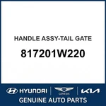 2012-2017 Kia Rio Handle Assembly-tail Gate Oem New 817201W220. Fixed Price $106.14.