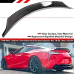 For 18-26 Lexus LC500 Ctm Real Carbon Fiber Highkick Duckbill Trunk Spoiler Lid. Fixed Price $172.99.