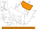 Hyundai Oem 17-18 Elantra Trunk Lid-weatherstrip Seal 87321F3000. Fixed Price $110.81.