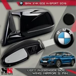 Bmw X4M G02 M-sport 2019 Left Wing Mirror Oem 5-PIN Power Fold Black. Fixed Price $624.22.