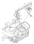 New Genuine Audi Tt Coupe Roadster Seal 8J7827705A Oem. Fixed Price $184.64.