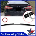 Ford Fusion Mondeo 2013-2020 Rear Trunk Spoiler Lip Roof Tail Wing Gloss Blk. Fixed Price $29.99.