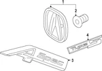 Genuine Acura Hatch Emblem 75720-3S5-A00ZB. Fixed Price $61.32.