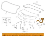 Gm Oem 13-18 Ats Trunk Lid Components-hinge 23437691. Fixed Price $132.57.