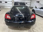 04-08 Chrysler Crossfire Coupe Rear Trunk Decklid Lift Gate Black Clear P41. Fixed Price $200.00.
