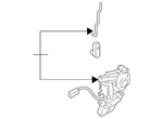 Genuine Mazda Trunk Lock Actuator Motor G22G-62-310M. Fixed Price $168.36.
