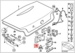 Bmw Z4 Roadster E85 2.0I 2.2I 2.5I Cover Lock Cylinder 51247061858 No Duty. Fixed Price $31.78.