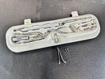 Bmw E36 3-SERIES Rear Trunk Emergency Spare Tire Tool Box Kit Oem 323 325 318. Fixed Price $59.99.