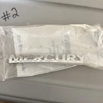 New Oem Ford Mercury Sable Platinum Edition Chrome Nameplate YF4Z-16098-CA. Fixed Price $25.00.