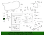 New Oem Genuine 2015-2018 Volkswagen Jetta Cap 5C6-827-520-B-9B9. Fixed Price $20.95.