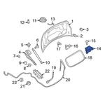 For Volkswagen Beetle 2012-2019 5M0827505K Deck Lid Lock. Fixed Price $289.01.