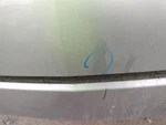 6S1 Decklid Tailgate Silver*notes* Oem 07-09 Acura Rdx. Fixed Price $120.00.