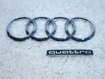 Audi Q3, SQ7 Oem Rear Trunk Badge / Emblems 4M0-853-737-1 #3F-2. Fixed Price $45.00.