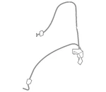 Genuine Bmw Release Cable 51-24-7-238-649. Fixed Price $27.56.
