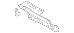 Genuine Mazda Deck Lid Hinge GS3L-52-710C. Fixed Price $83.06.