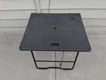Oem 1997-2001 Honda Cr-v Crv Table Rear Trunk Tire Cover Picnic Gray Rough Shape. Fixed Price $110.00.