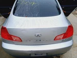 2003 Infiniti G35 Sedan Rear Trunk Decklid SILVER/KY0 Oem H4300AC0MM. Fixed Price $324.99.