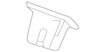 Genuine Gm Rear Compartment Lid Latch Cover 13509528. Fixed Price $15.09.