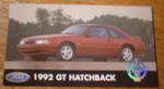 2-1992 Mustang Lx 5.0 Official Ford Photo Magnet 302 87-93 Foxbody. Fixed Price $5.99.