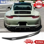 For Porsche 911 991.1 991.2 2012-19 Real Carbon Rear Trunk Lip Spoiler Wing. Fixed Price $241.30.