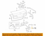 69291-53010 Toyota Handle, Luggage Compartment Door, Inside 6929153010, New Genu. Fixed Price $17.42.